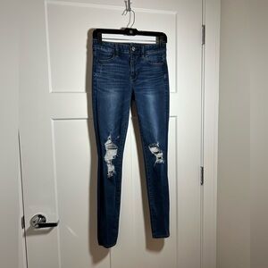 Long/tall!! Hi-rise jegging American Eagle jeans/women’s tall jeans